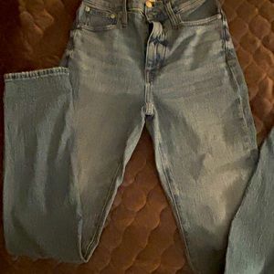 Madewell high rise skinny boy jeans size 23 new w tags